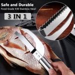 Multifunctional Fish Scale Remover