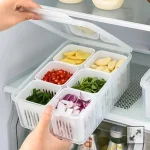 6 grid Refrigerator Storage Box