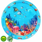 বড়(100x100cm)Baby Water Mat + Magic Water Book Free - Image 2