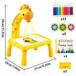 Kids Projector Painting Desk With Music - Image 2